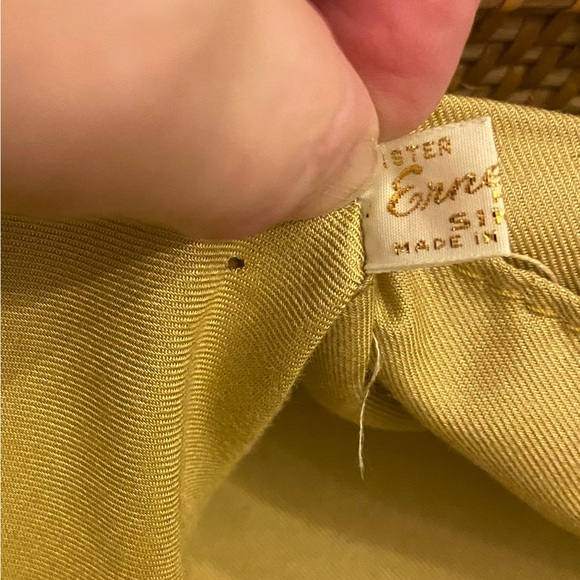 Vintage Mister Ernest Woven Burgundy Leather Wicker Bag Hong Kong - Picture 5 of 8